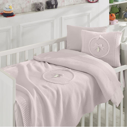Greyleigh™ Baby & Kids Dominic 6 Piece Organic Crib Bedding Set
